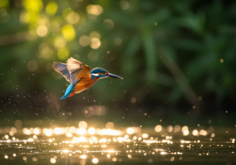 カワセミのイラスト