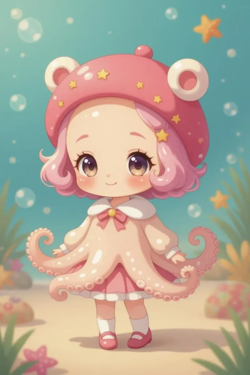 水中のタコ その2