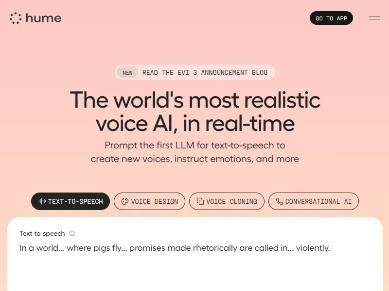 Hume AIのイメージ画像 1