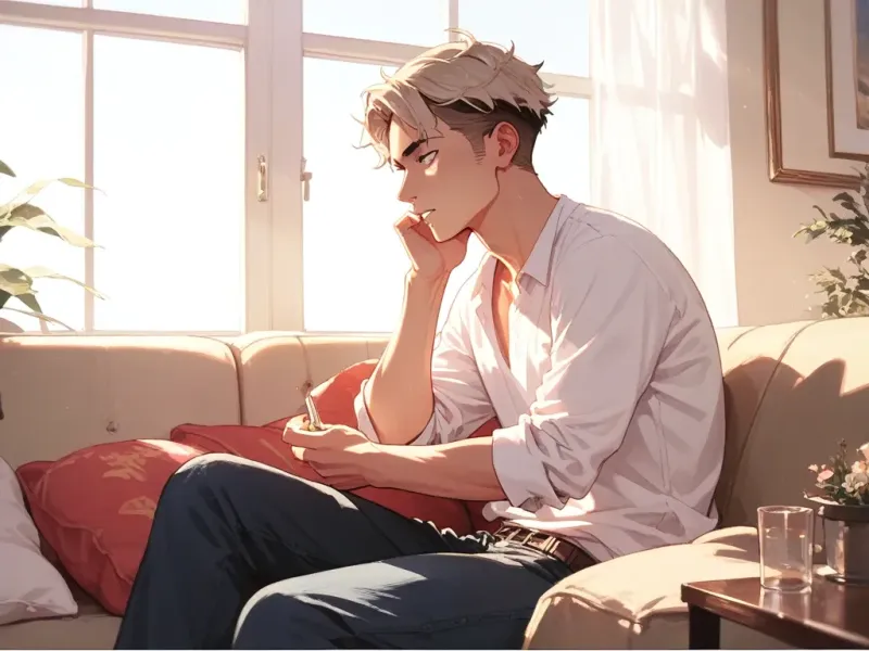 男性ポートレート